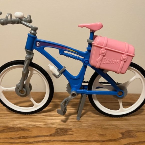Vintage 1998 Mattel Barbie Mountain Bike with Original Saddlebags - Picture 3 of 4